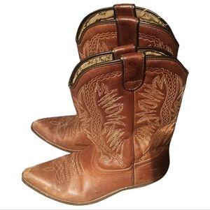 cow-boy  brown women s boot size 38EU